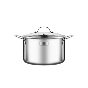 Bộ nồi inox cao cấp 3 lớp đáy liền Trimax 3 chiếc size 16cm, 20cm, 24cm - Hình 1